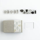 MIZUSHIMA Jizai Clear Stamp Box Coloring Tree