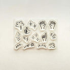 MIZUSHIMA Jizai Clear Stamp Pocket Nigiyaka
