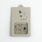 MIZUSHIMA Jizai Clear Stamp Pocket Nan-nidemo Mazari-tai 01