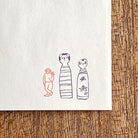 MIZUSHIMA Jizai Clear Stamp Pocket Nan-nidemo Mazari-tai 01