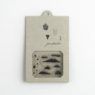 MIZUSHIMA Jizai Clear Stamp Pocket Mountain & Bird
