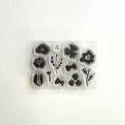 MIZUSHIMA Jizai Clear Stamp Pocket Flower & Butterfly