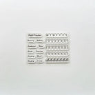 MIZUSHIMA Jizai Clear Stamp Log Tracker 01