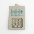 MIZUSHIMA Jizai Clear Stamp Log Alphabet 01