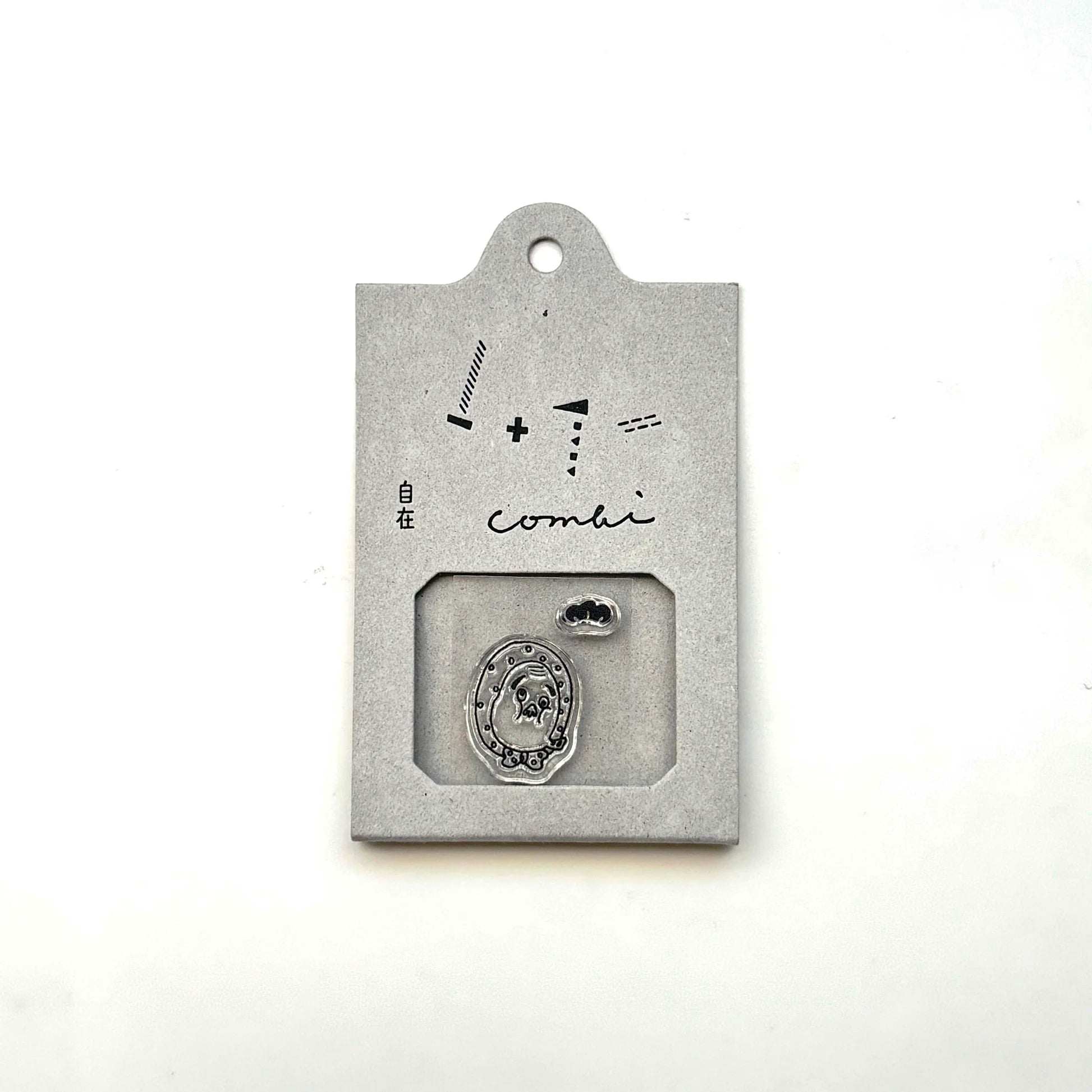 MIZUSHIMA Jizai Clear Stamp Combi Hyottoko