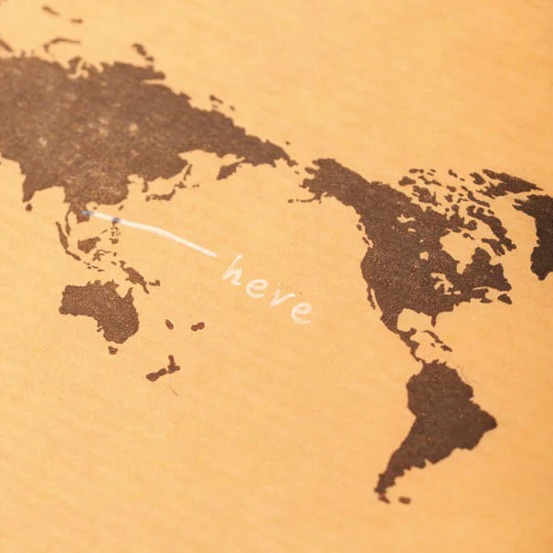 MIZUSHIMA Stamp World Map