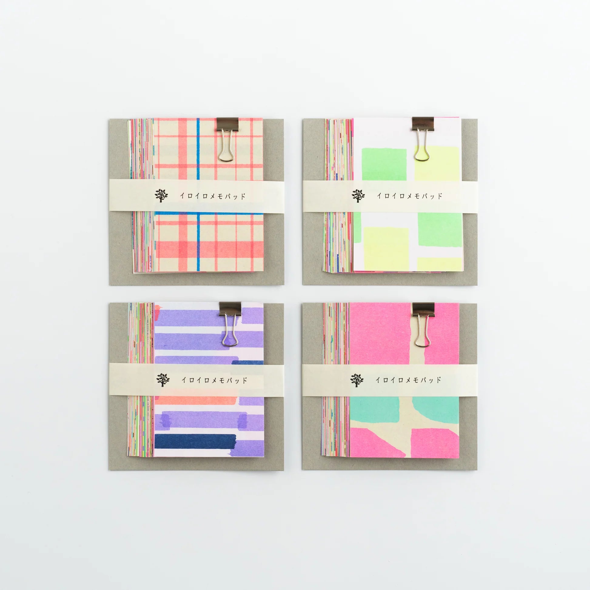 MIZUSHIMA Iroiro Memo Pad Neon S