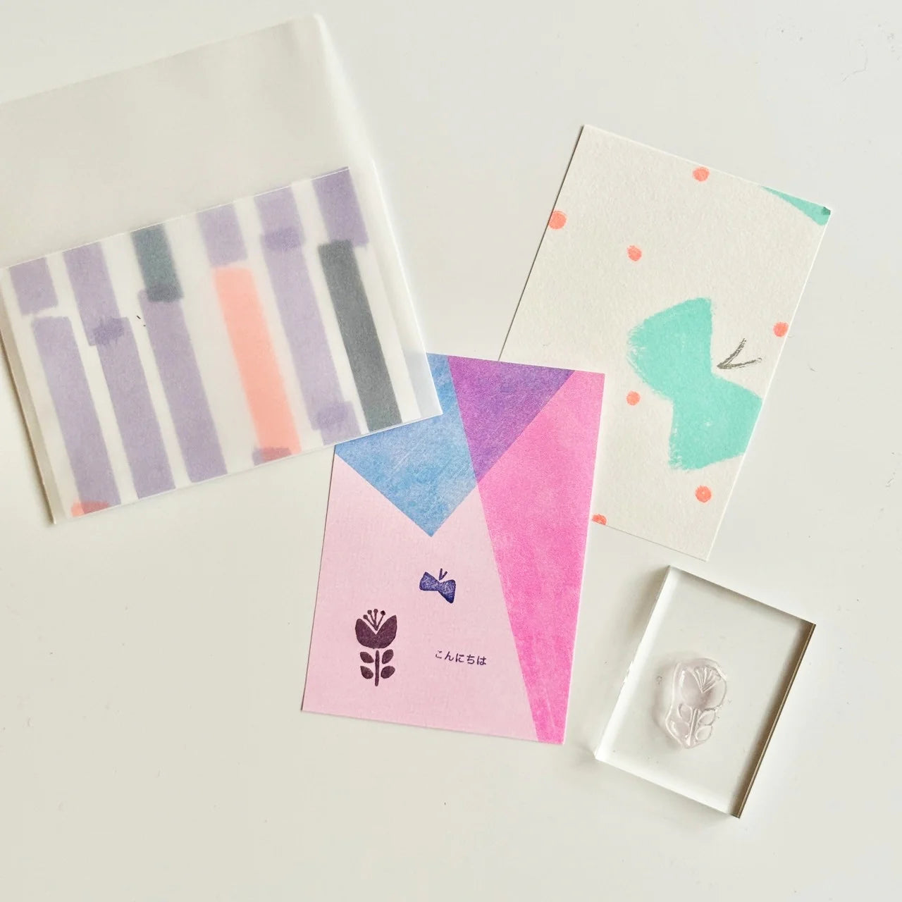 MIZUSHIMA Iroiro Memo Pad Neon S