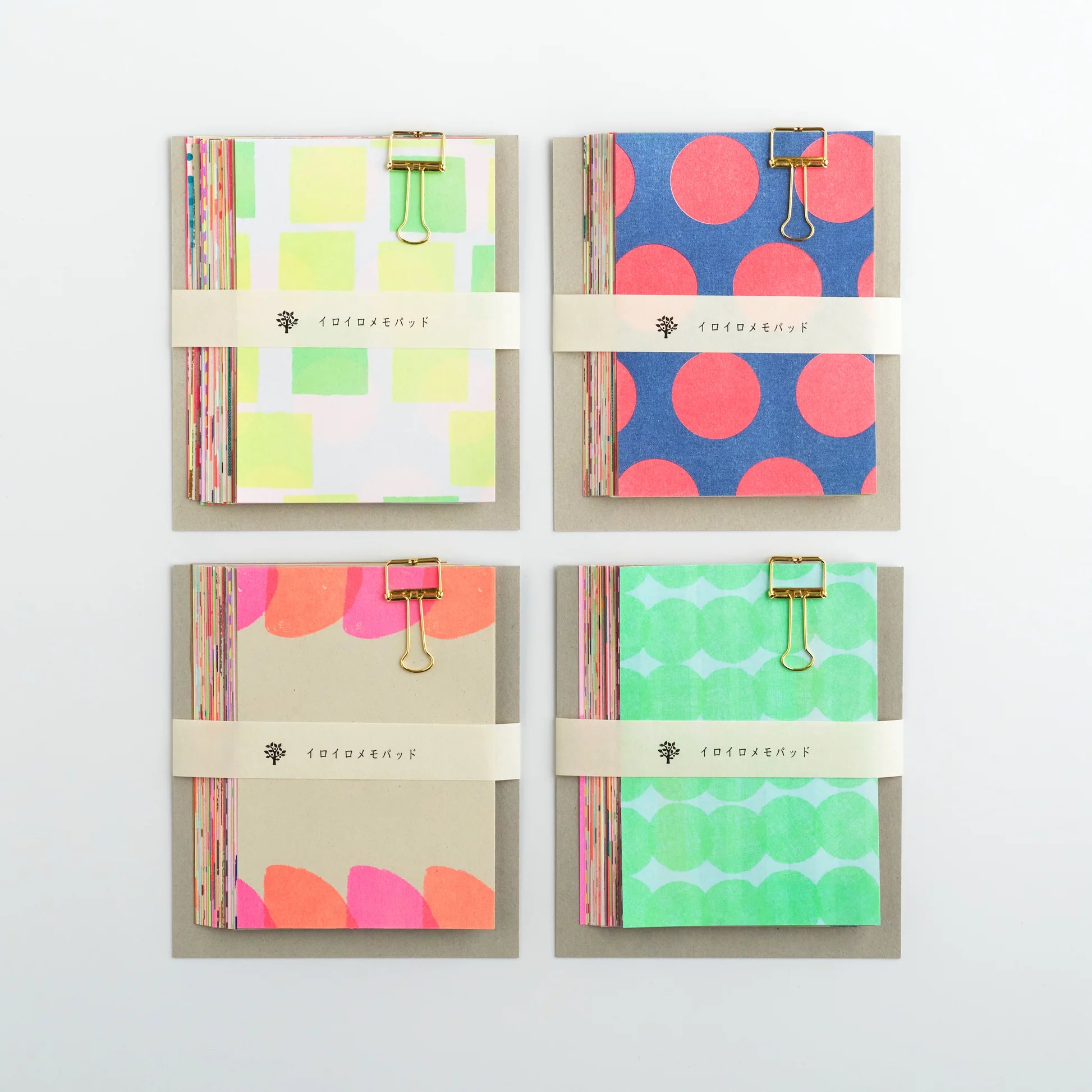 MIZUSHIMA Iroiro Memo Pad Neon M