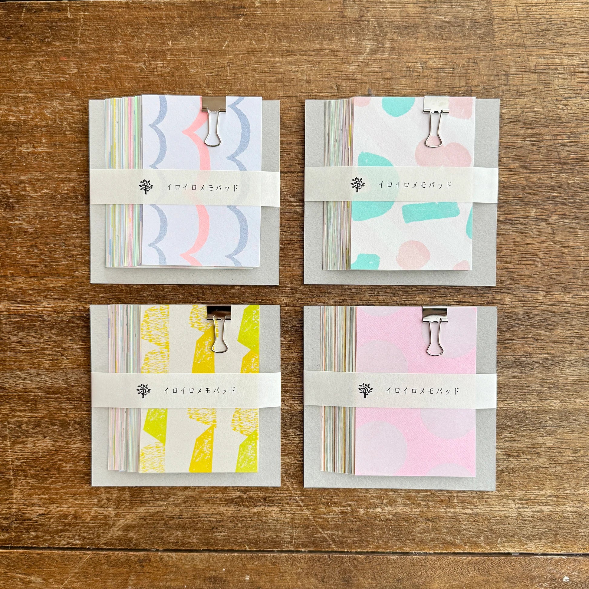 MIZUSHIMA Iroiro Memo Pad Pastel S