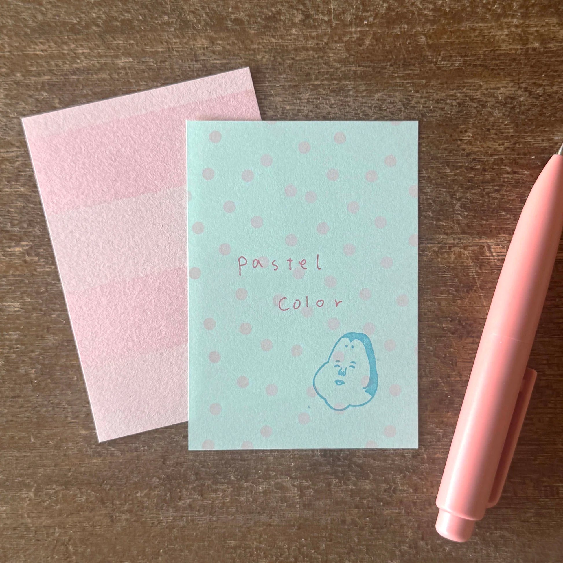MIZUSHIMA Iroiro Memo Pad Pastel S