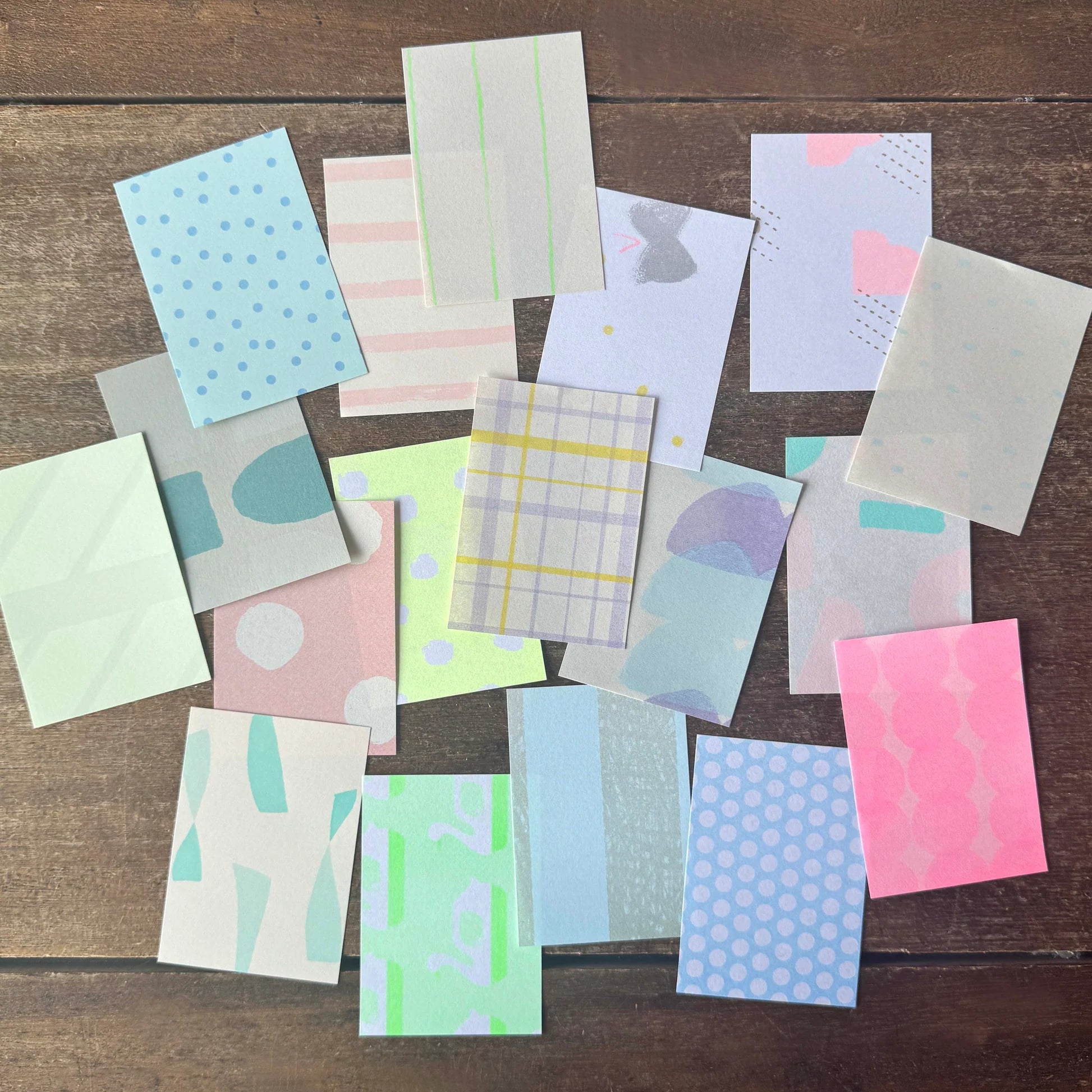 MIZUSHIMA Iroiro Memo Pad Pastel S