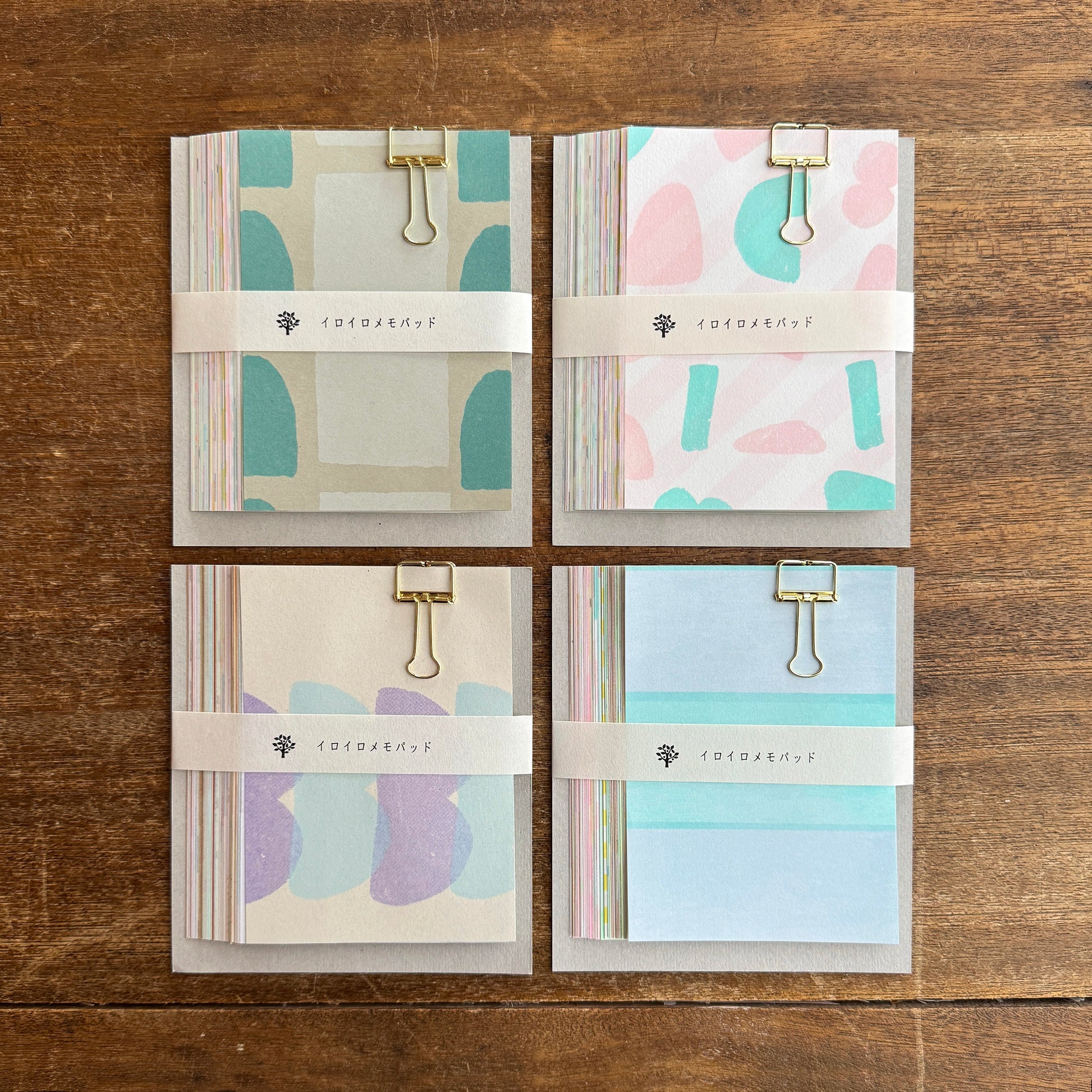 MIZUSHIMA Iroiro Memo Pad Pastel M