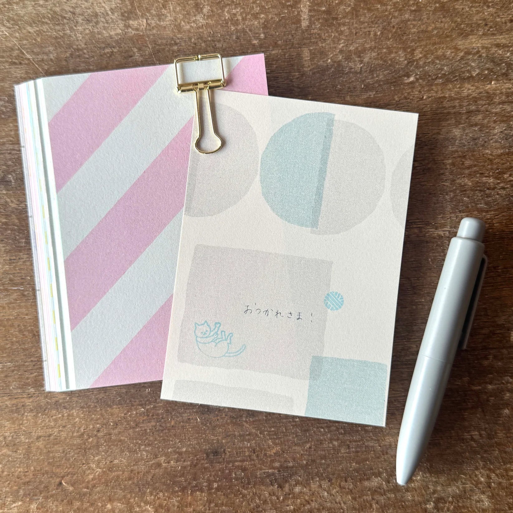 MIZUSHIMA Iroiro Memo Pad Pastel M