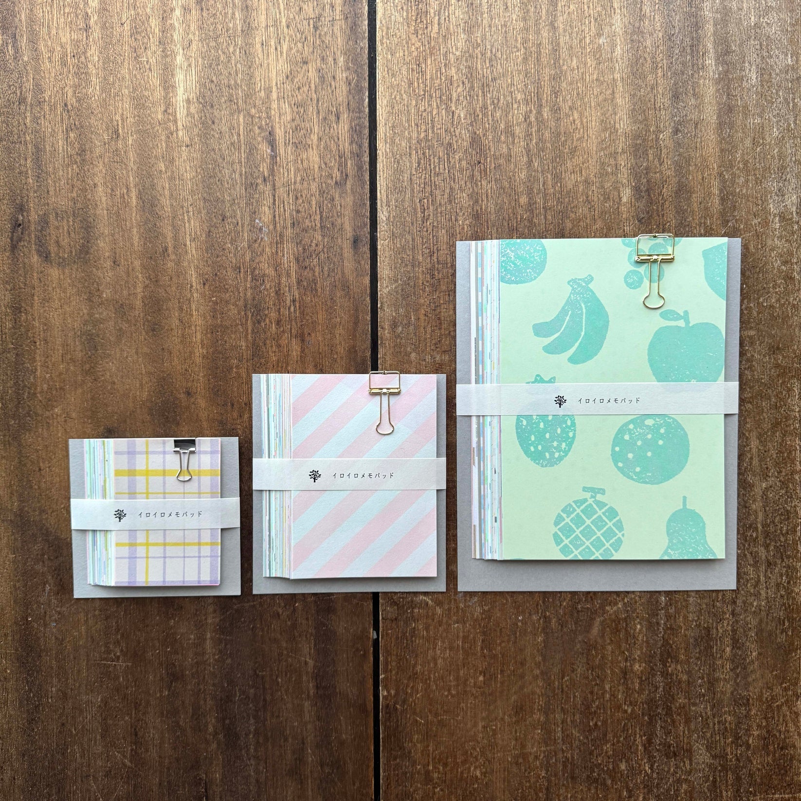 MIZUSHIMA Iroiro Memo Pad Pastel M
