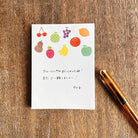 MIZUSHIMA Okonomi Memo Fruits