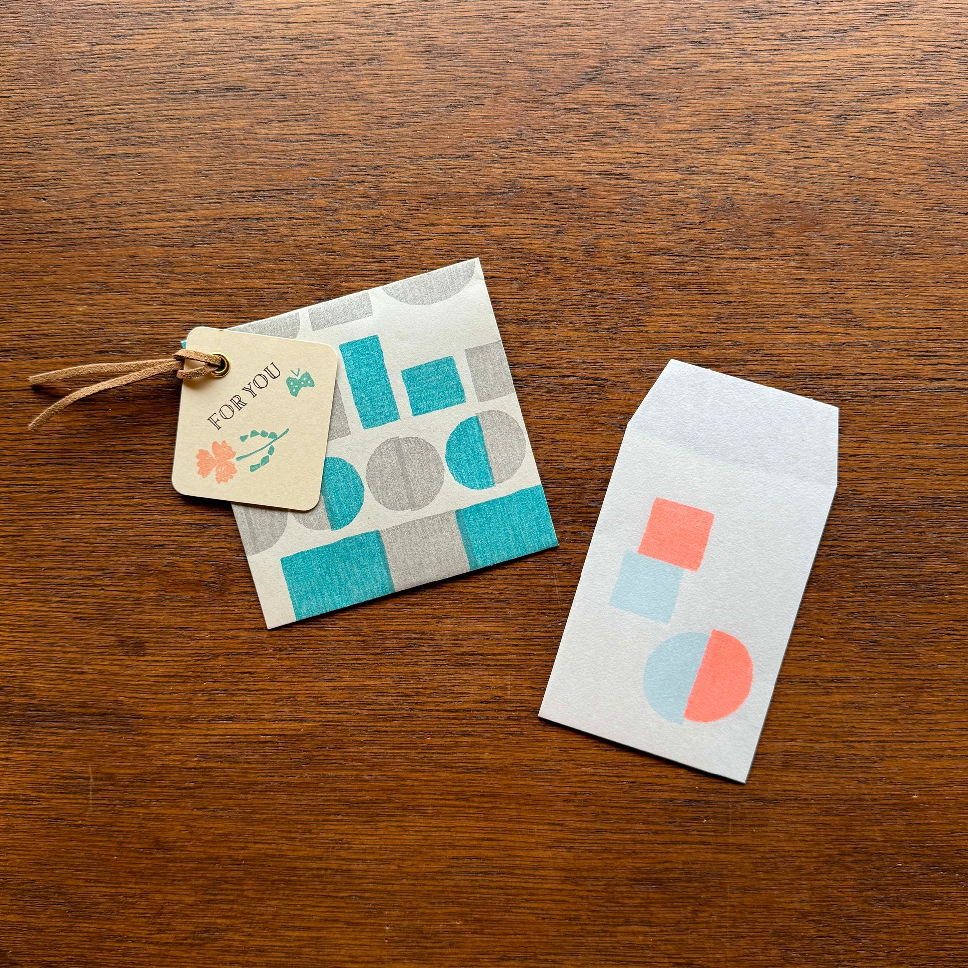 MIZUSHIMA Paper Bag Circle & Square