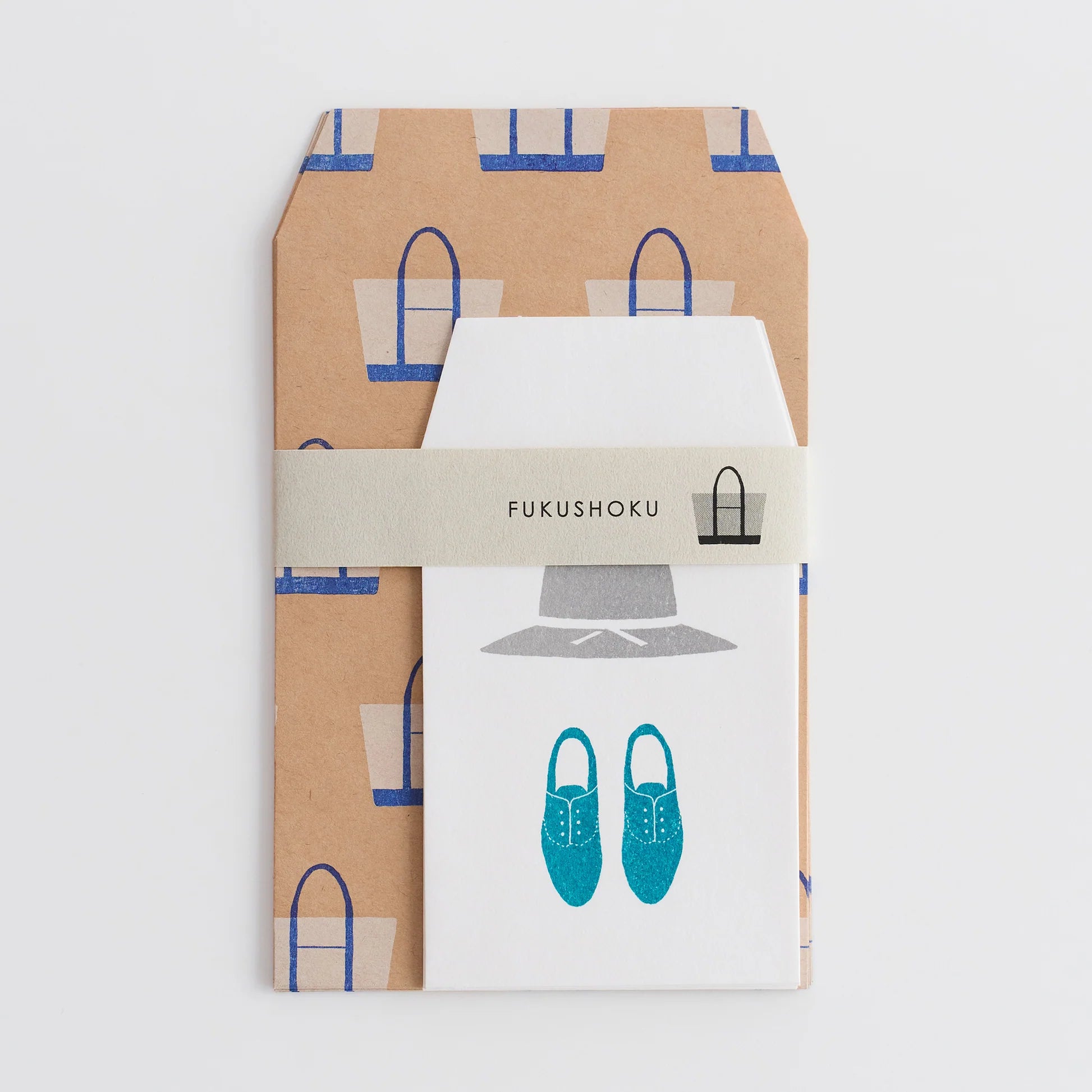 MIZUSHIMA Fukushoku Paper Bag Hat x Tote Bags