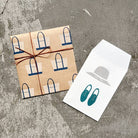 MIZUSHIMA Fukushoku Paper Bag Hat x Tote Bags