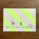 MIZUSHIMA x necktie Jizai Clear Stamp Pocket On The Go