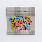 MIZUSHIMA x necktie Flake Stickers Let's Dance!