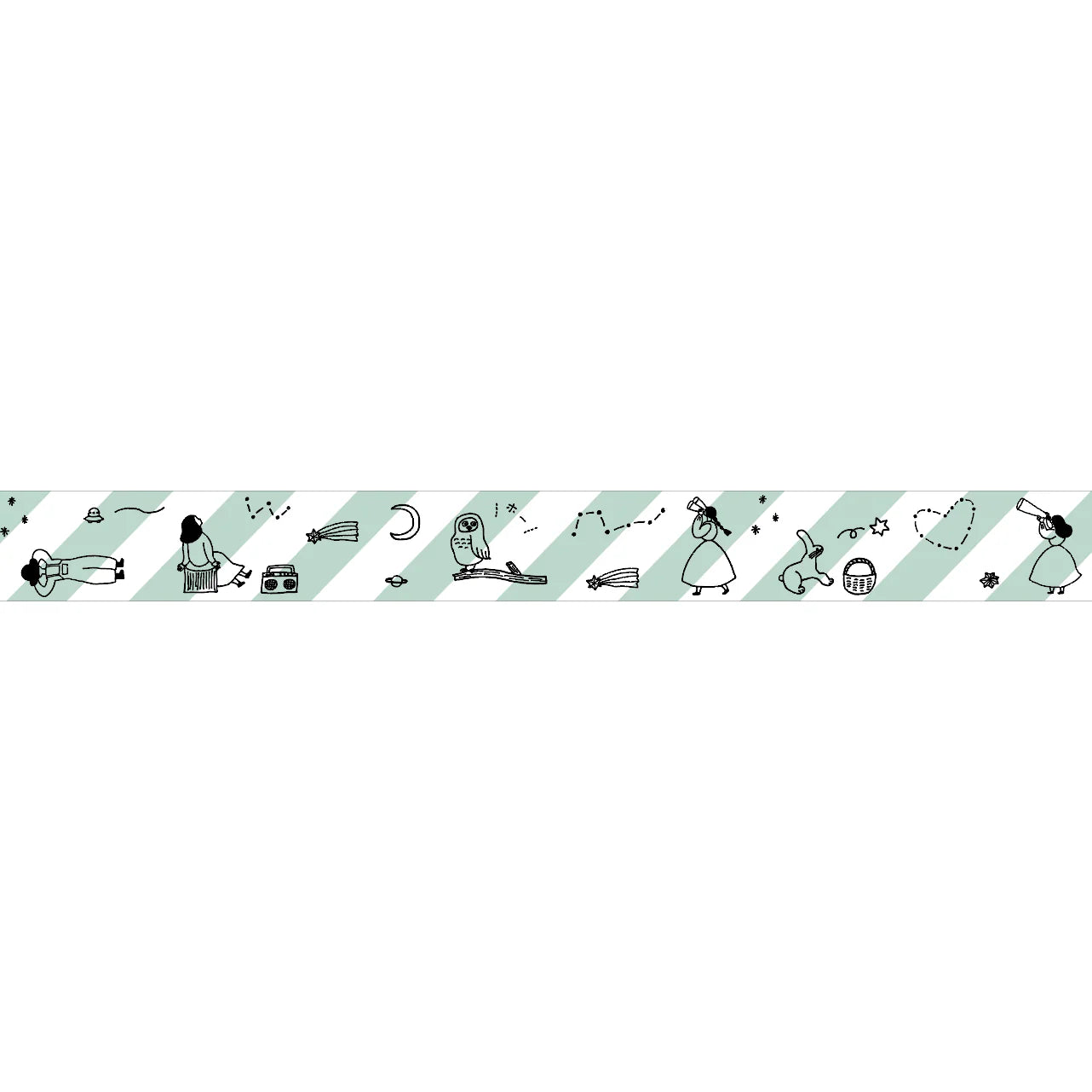 MIZUSHIMA x necktie Masking Tape Searching For Stars