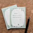 MIZUSHIMA x necktie Memo Pad Searching For Stars