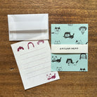 MIZUSHIMA x Shibata Keiko Small Letter Set Cats & Wigs