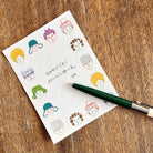 MIZUSHIMA x Shibata Keiko Memo Pad Barber