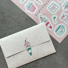MIZUSHIMA x Tobimatsu Shoichiro Tracing Paper Sticker Topping Animals