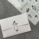 MIZUSHIMA x Tobimatsu Shoichiro Tracing Paper Sticker Motifs of Daily Life