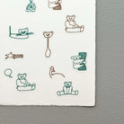 MIZUSHIMA x Tobimatsu Shoichiro Tracing Paper Sticker Cheering Animals