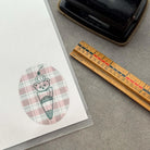MIZUSHIMA x Tobimatsu Shoichiro Sticker Crêpe Bear