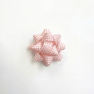 JIPPURI Gingham Bow 2" Pink