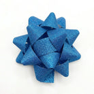 JIPPURI Matte Glitter Bow 3" Blue