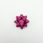 JIPPURI Matte Glitter Bow 2" Magenta