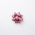 JIPPURI Matte Glitter Bow 2" Light Pink