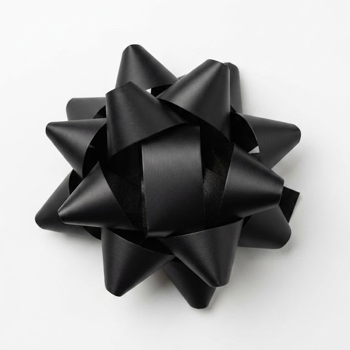 JIPPURI Matte Bow 3" Black