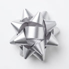 JIPPURI Flower Bow 3" Silver