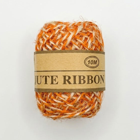 JIPPURI Two-Coloured Hemp Rope 10M Orange