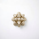 JIPPURI Matte Glitter Bow 2" Titanium Gold