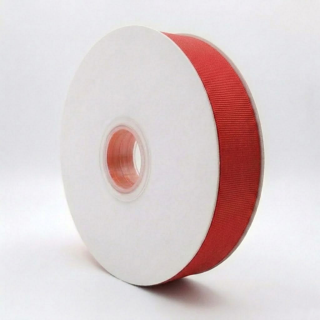 JIPPURI Grosgrain Ribbon 1.5cm Red