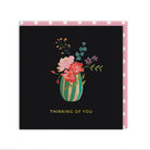 OHH DEER Greeting Card Sympathy Vase Mini Square