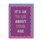 OHH DEER Greeting Card Ok to Lie