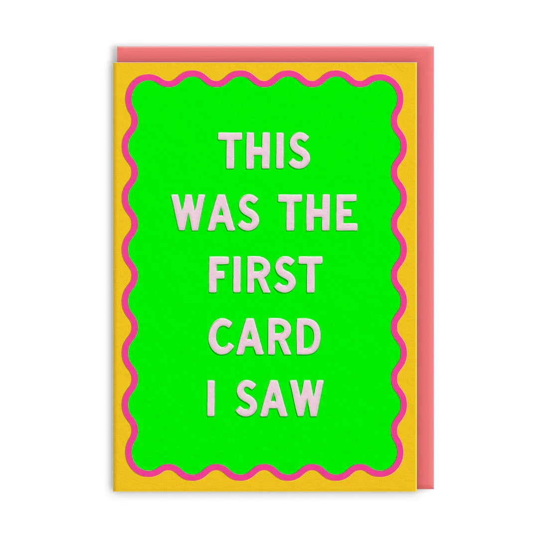 OHH DEER Greeting Card First Card