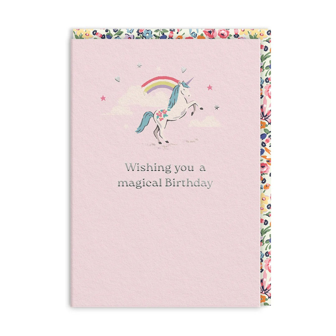 OHH DEER Greeting Card Unicorn Magic