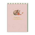 OHH DEER Greeting Card Hedgehugs On Your Birthday
