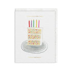 OHH DEER Greeting Card Birthday Slice