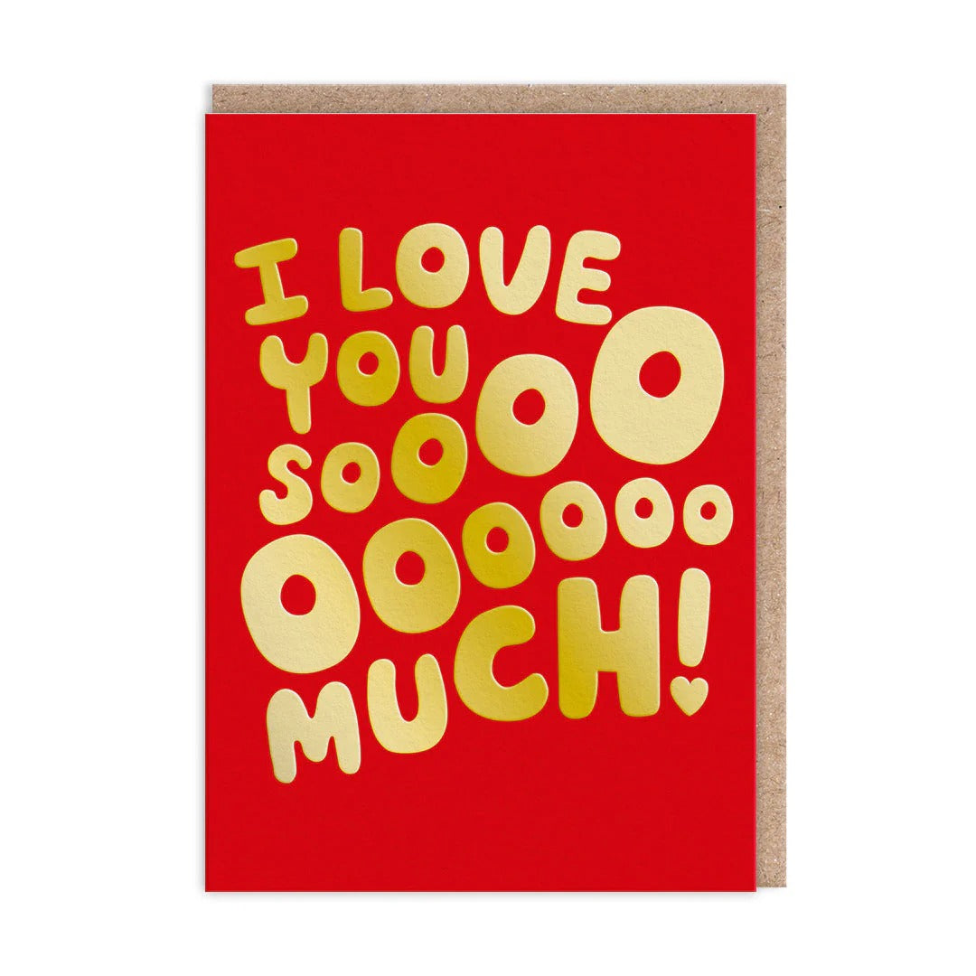 OHH DEER Greeting Card Love You Soooo Much