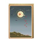 OHH DEER Greeting Card Moon and Back